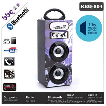 Número do modelo de churrasco KBQ-604 bateria 1200mAh sem fio melhor avaliado bluetooth speaker